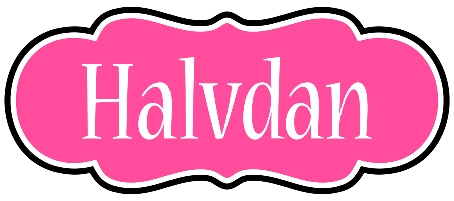 Halvdan invitation logo