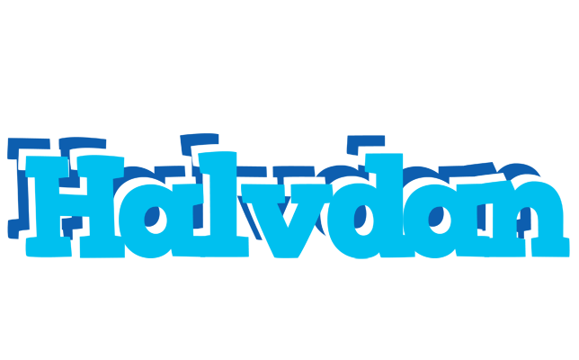 Halvdan jacuzzi logo