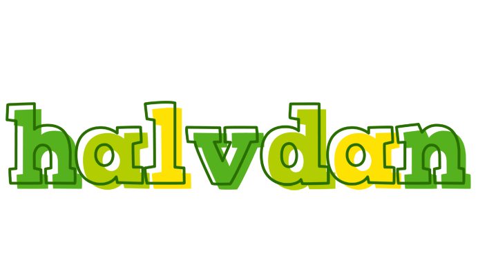 Halvdan juice logo