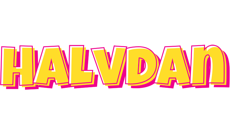 Halvdan kaboom logo