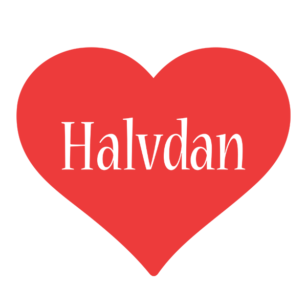 Halvdan love logo
