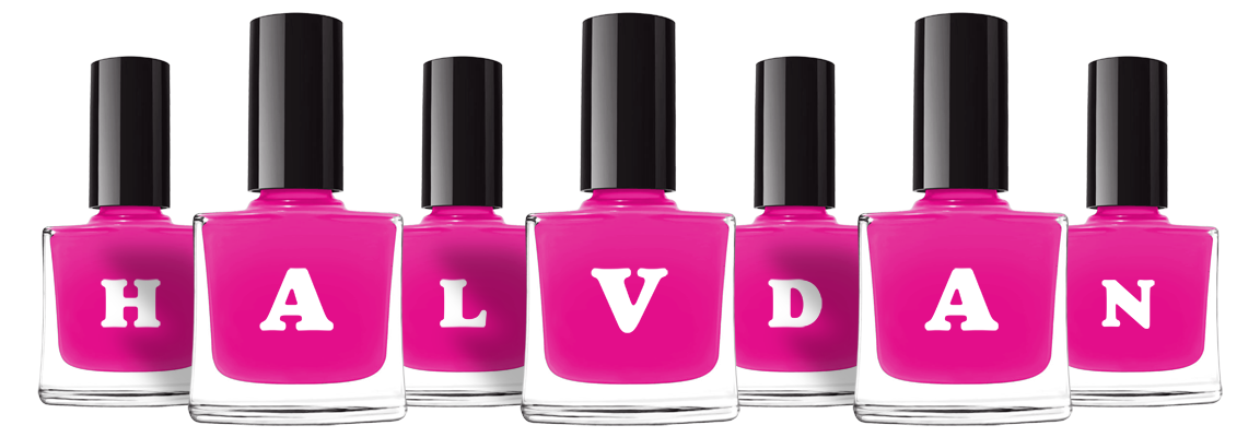 Halvdan nails logo