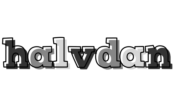 Halvdan night logo