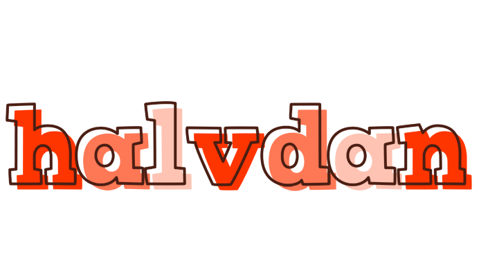 Halvdan paint logo