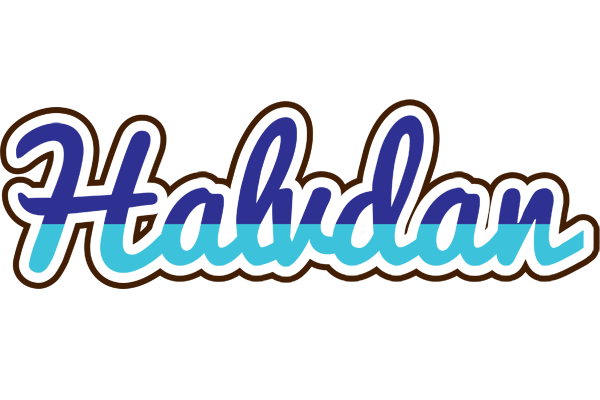 Halvdan raining logo