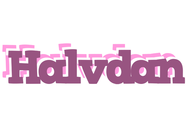 Halvdan relaxing logo