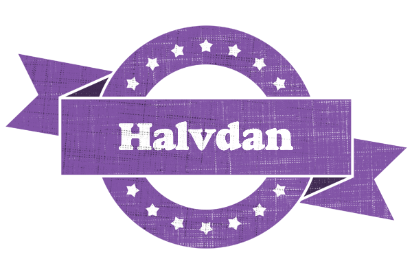 Halvdan royal logo