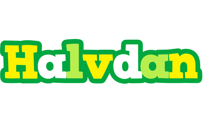 Halvdan soccer logo