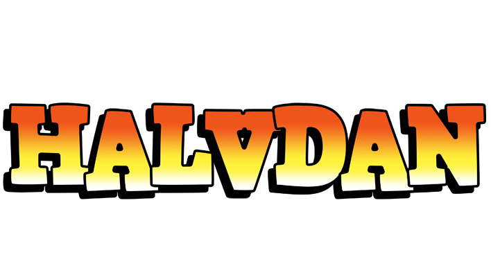 Halvdan sunset logo