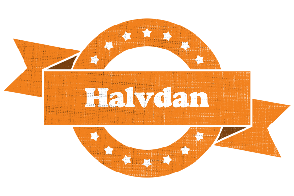 Halvdan victory logo