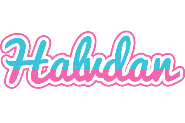 Halvdan woman logo