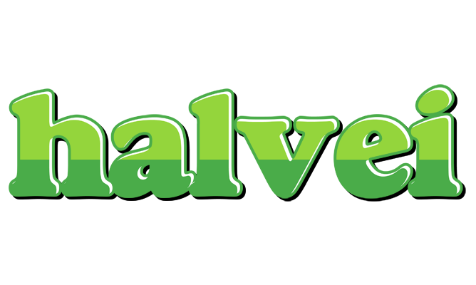 Halvei apple logo