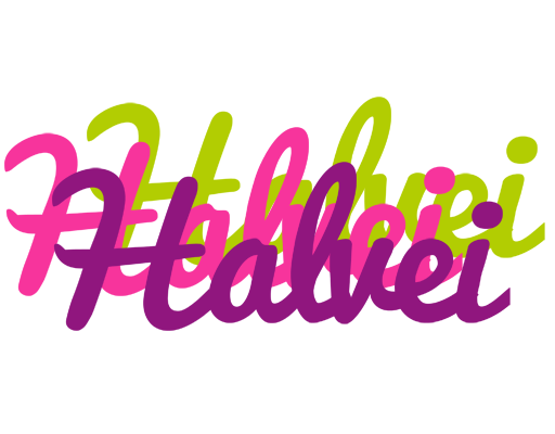 Halvei flowers logo