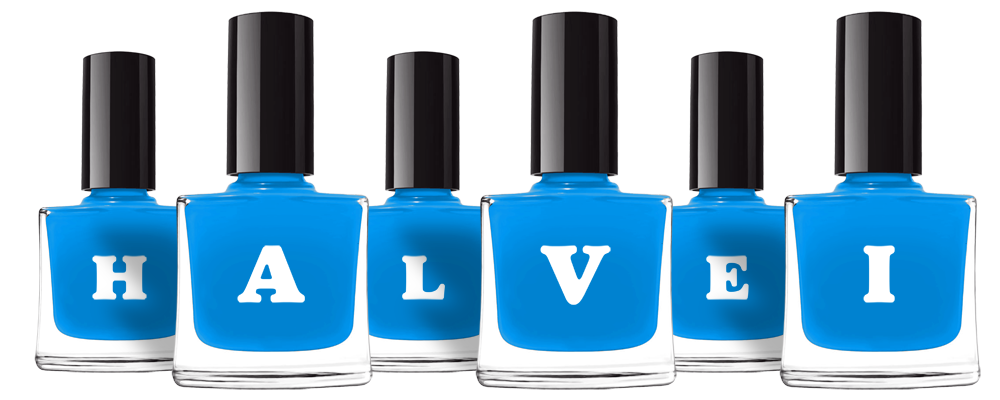 Halvei glossy logo