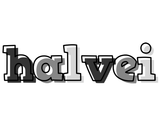 Halvei night logo