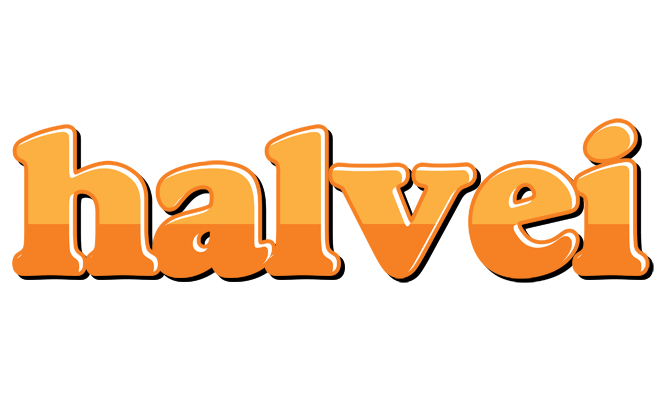 Halvei orange logo