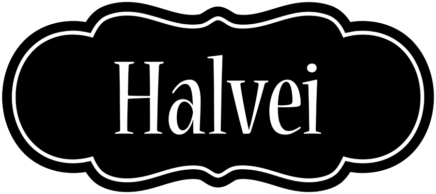 Halvei welcome logo