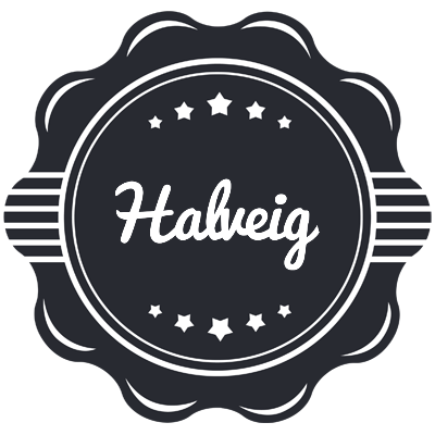 Halveig badge logo