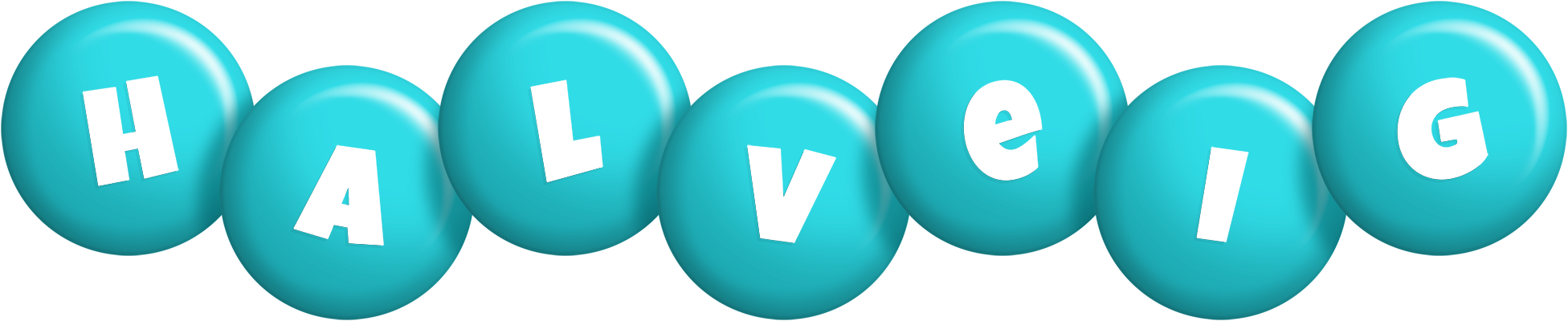 Halveig candy-azur logo