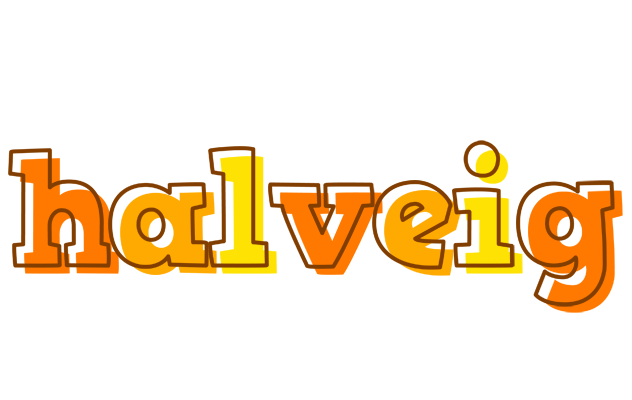 Halveig desert logo