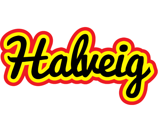 Halveig flaming logo