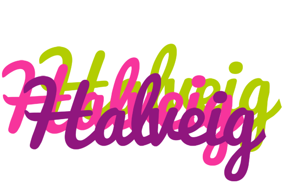 Halveig flowers logo