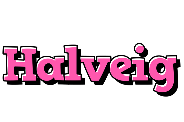 Halveig girlish logo
