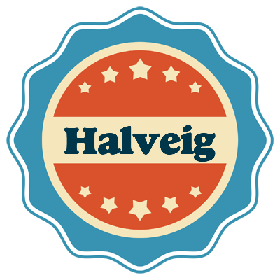 Halveig labels logo