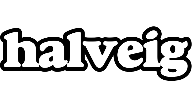 Halveig panda logo