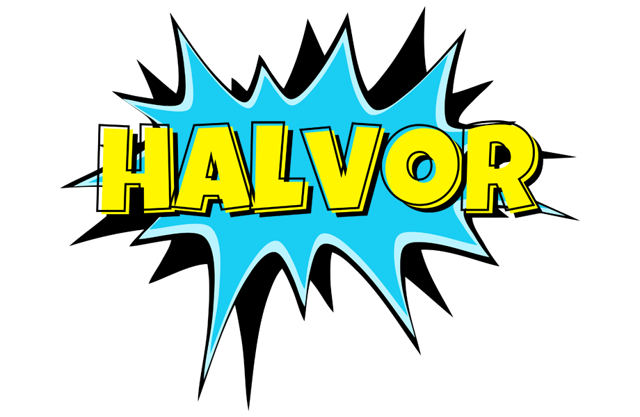 Halvor amazing logo