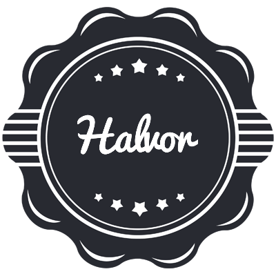 Halvor badge logo