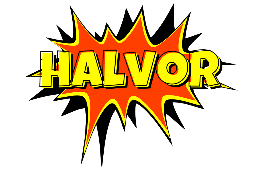 Halvor bazinga logo