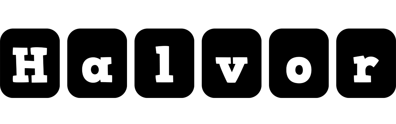 Halvor box logo