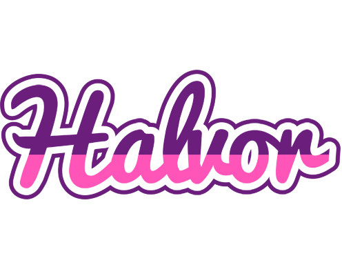 Halvor cheerful logo