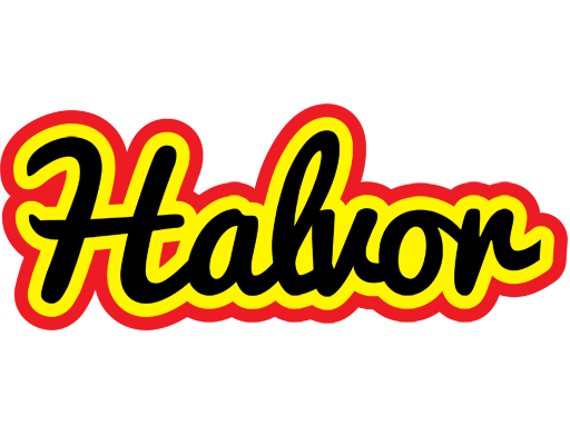 Halvor flaming logo