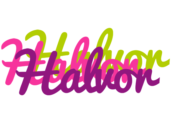 Halvor flowers logo