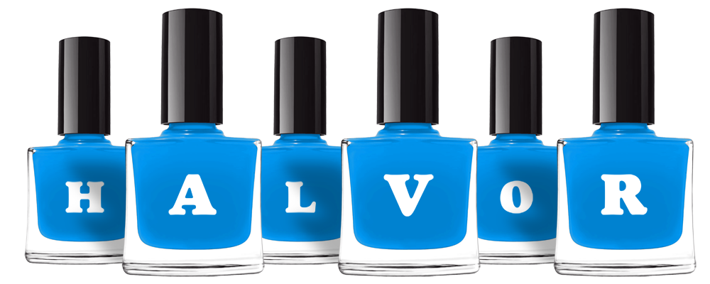 Halvor glossy logo