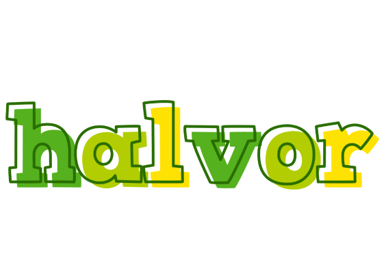 Halvor juice logo