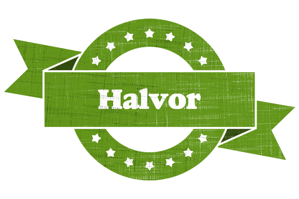 Halvor natural logo