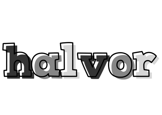 Halvor night logo