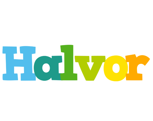 Halvor rainbows logo