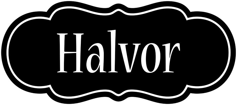 Halvor welcome logo