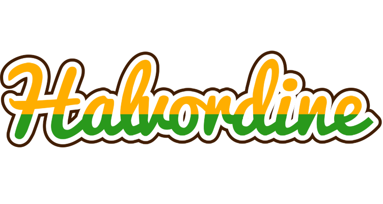 Halvordine banana logo