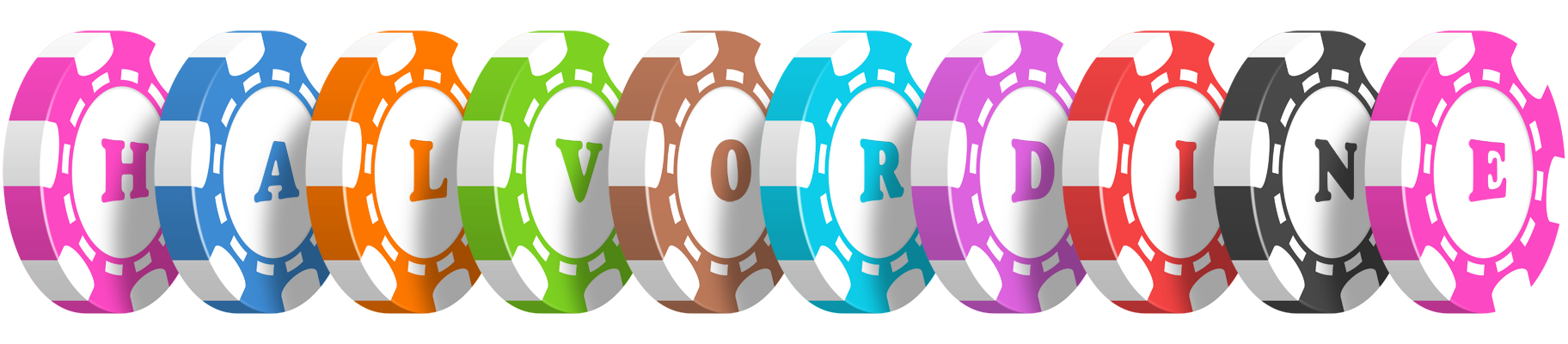 Halvordine bluffing logo