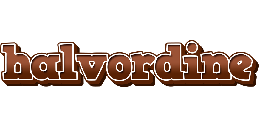 Halvordine brownie logo
