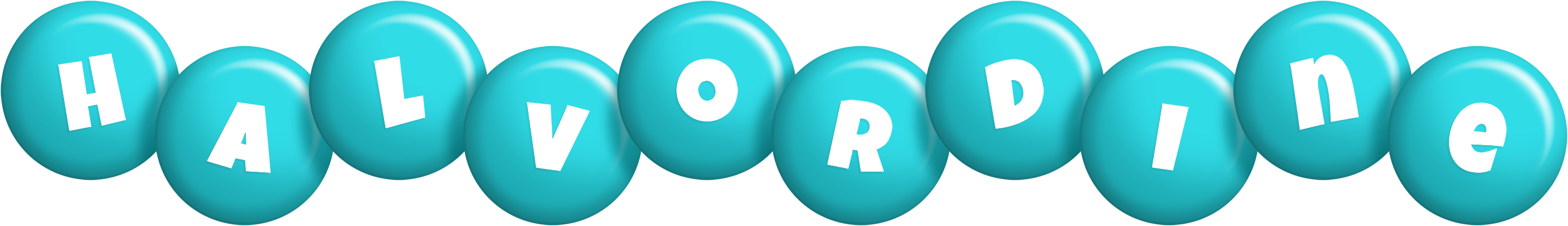 Halvordine candy-azur logo