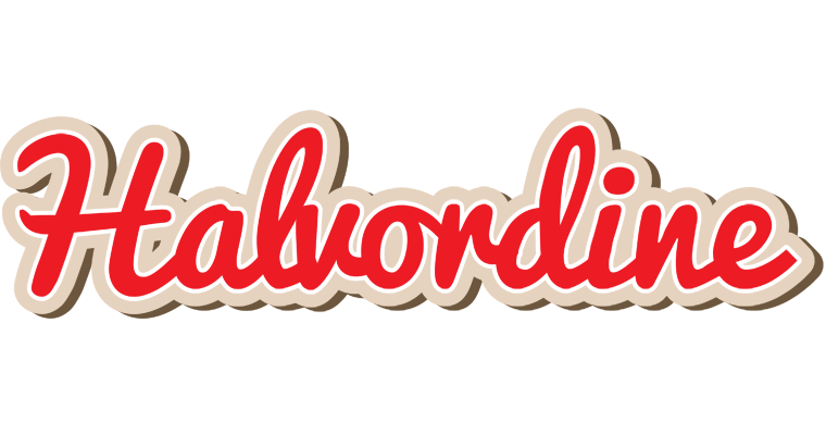 Halvordine chocolate logo
