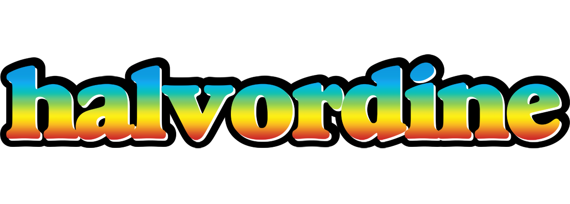 Halvordine color logo