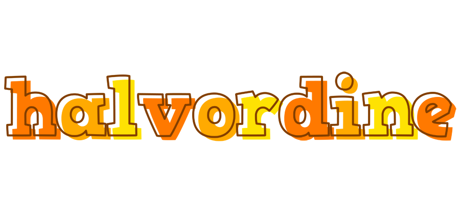 Halvordine desert logo