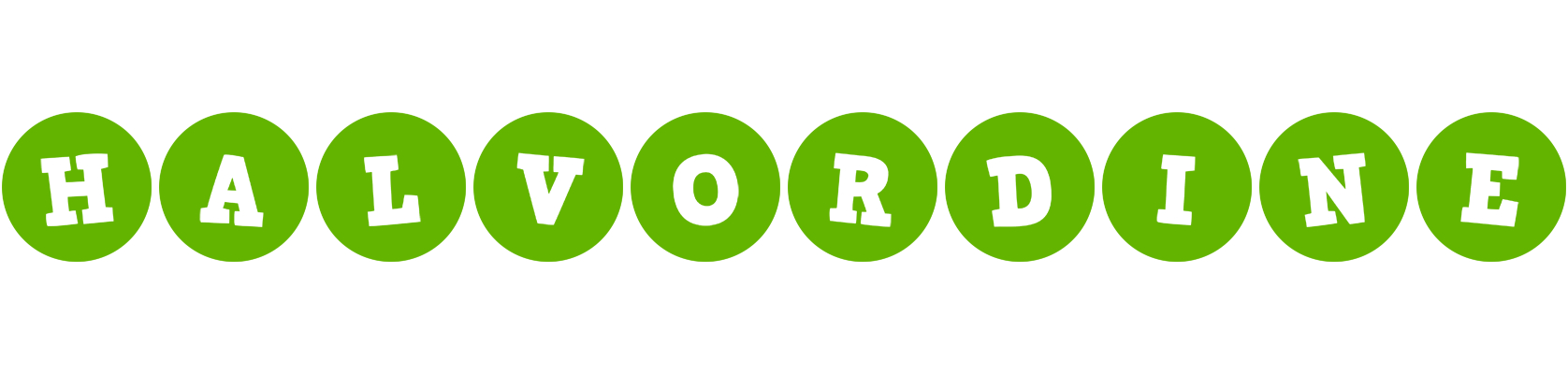 Halvordine games logo